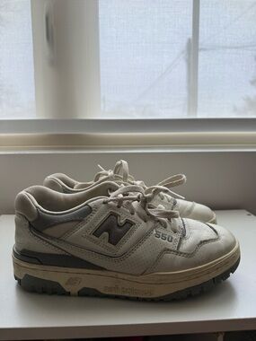 New Balance x Aimè Leon Dore Sneakers in Off-White and Gray